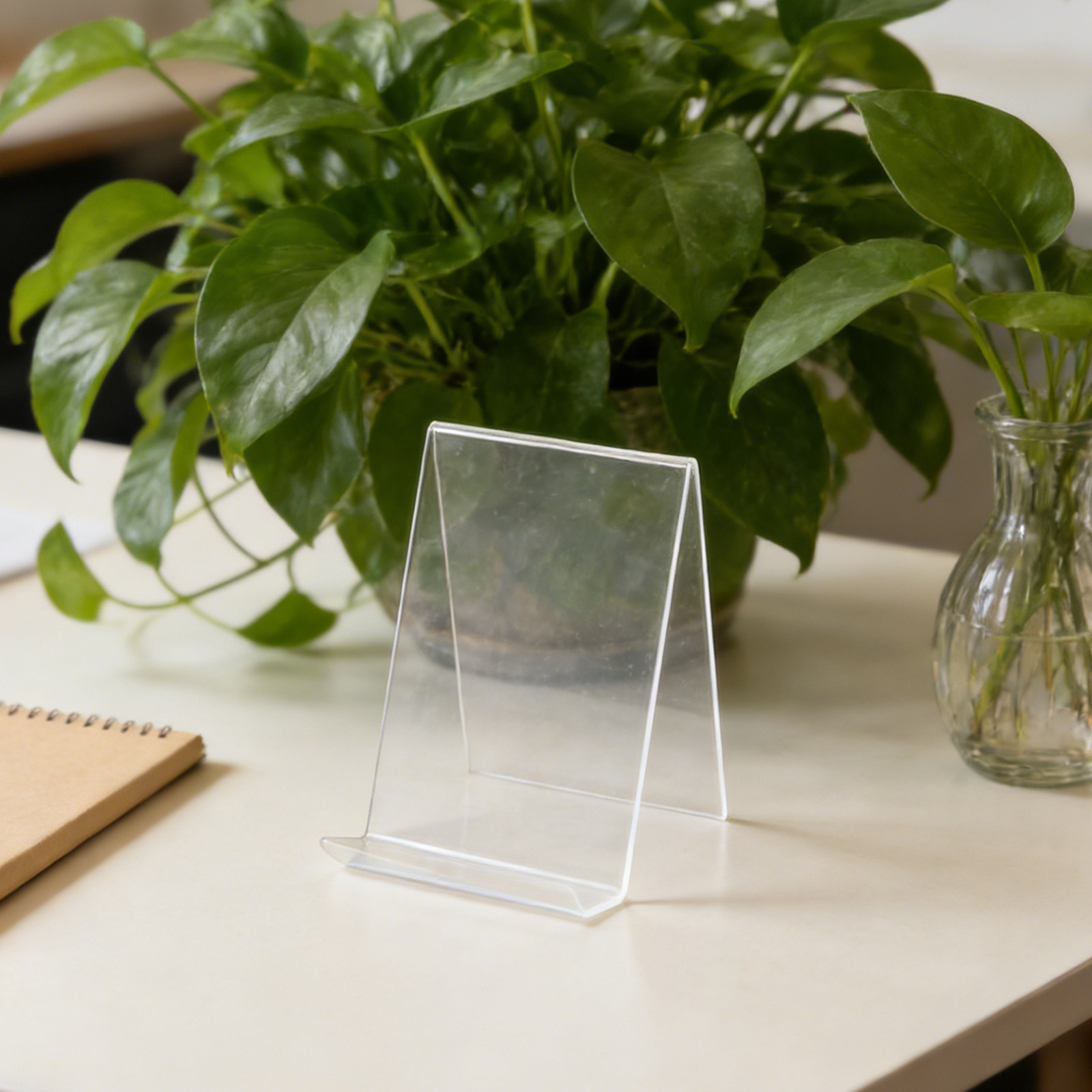 Clear Acrylic Book Stand Holder - 3 supports de livres en acrylique