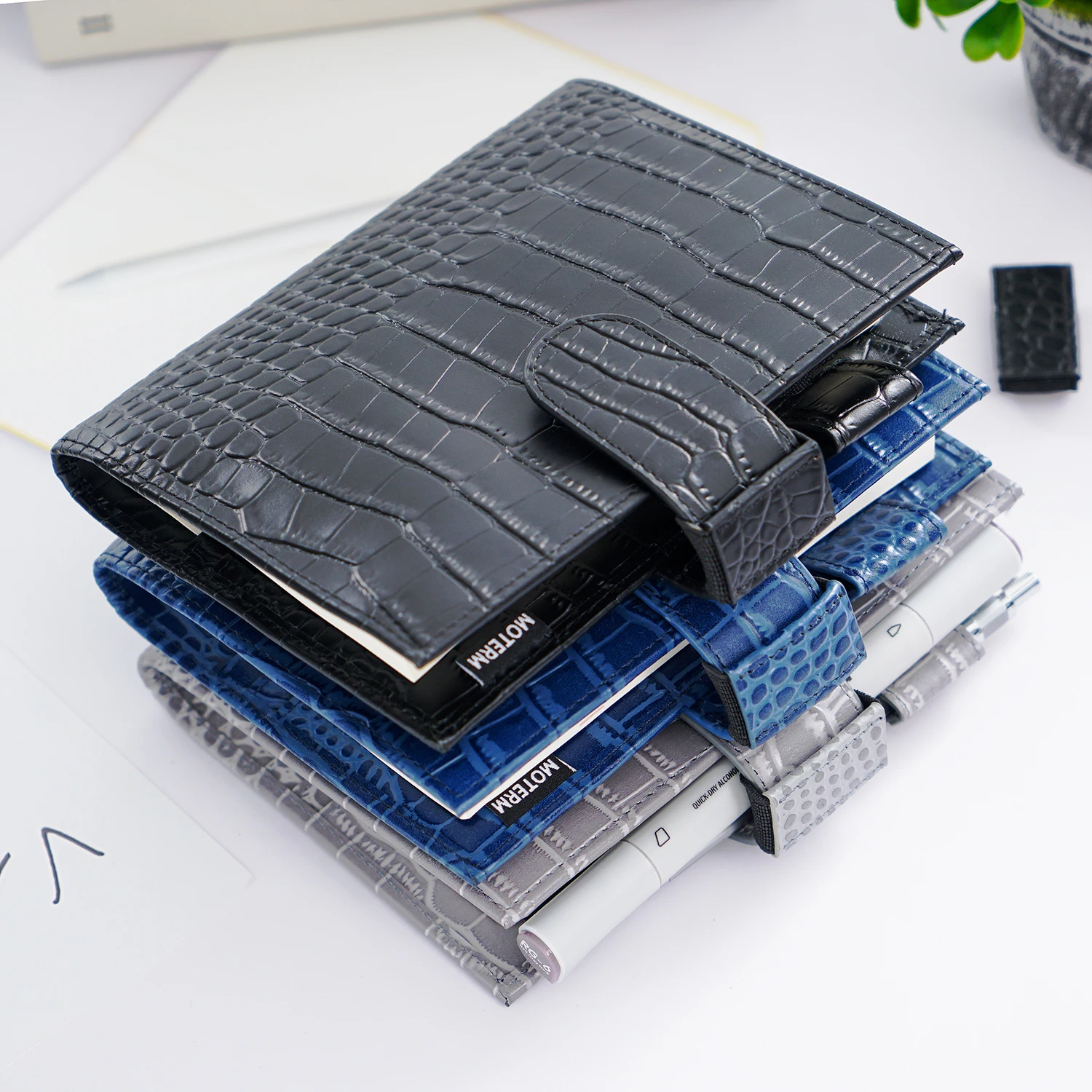 Moterm – boucle de crayon élas - Vintage Leather Journal Notebook avis et prix