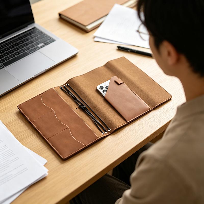 (Ce14) Organisateur de carnet  - Vintage Leather Journal Notebook avis et prix