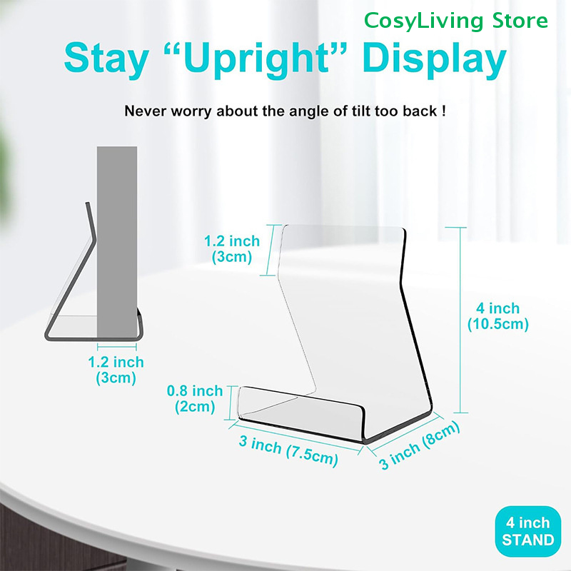 Présentoir de bureau transpare - Clear Acrylic Book Stand Holder avis et prix